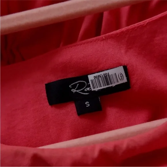 RAILS Yvette Cut Out Midi Dress in Spiced Coral - Picture 6 of 9